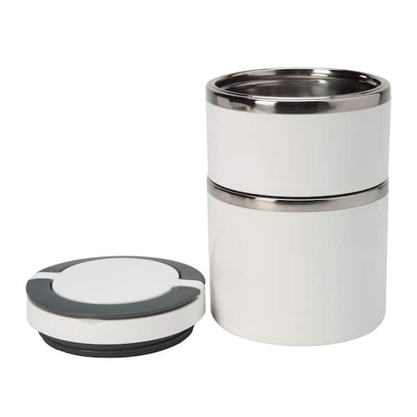 Hot Food Container Round Heat Stainless Steel Thermal Lunch Box