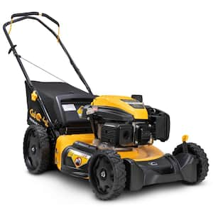 Signature Cut 21 in. 163cc OHV Engine 3-in-1 Gas Push Walk Behind Lawn Mower