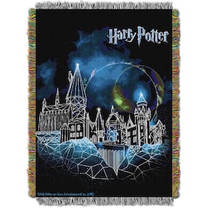 Harry Potter, Castle Woven Tapestry Throw Blanket