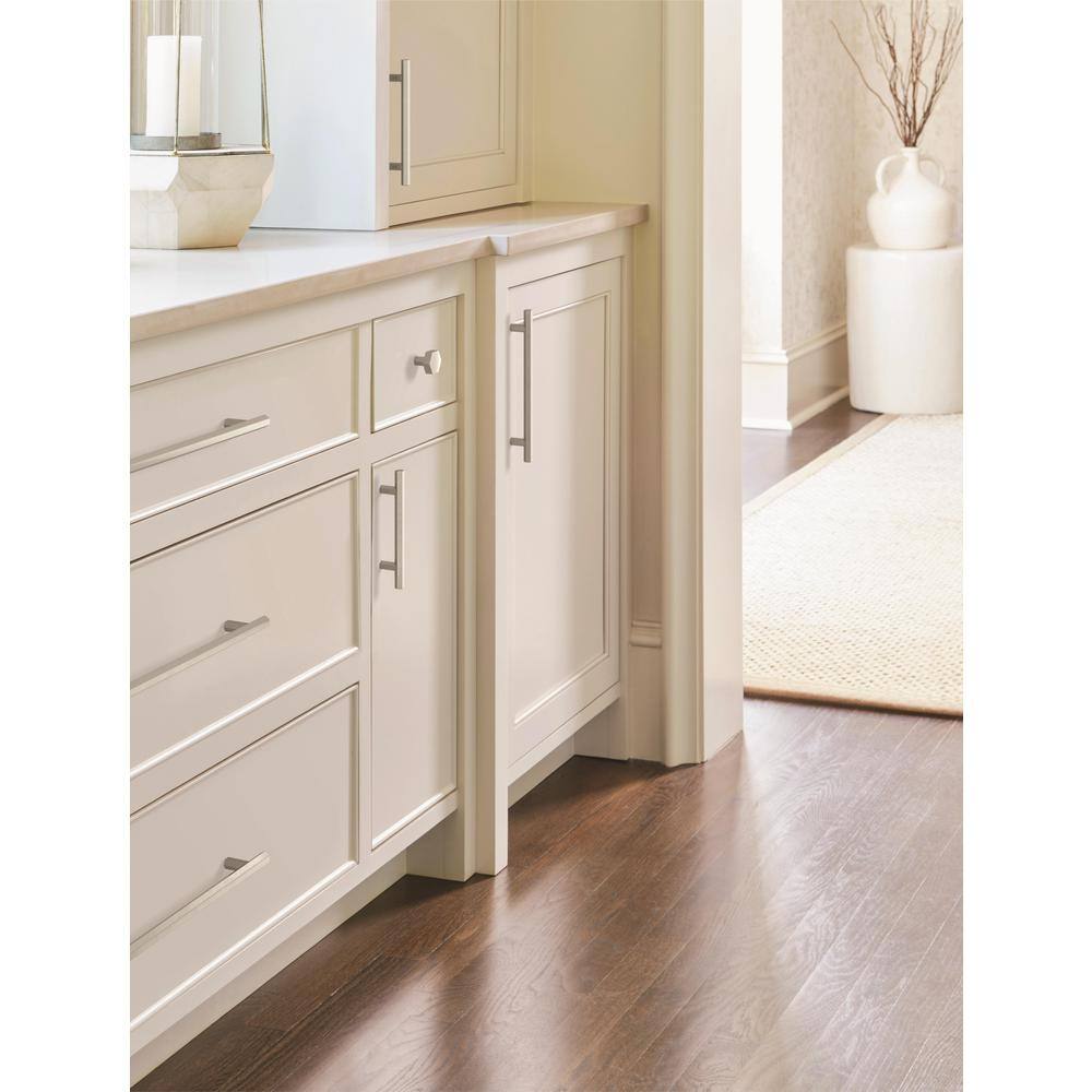 Satin Nickel 7-9/16 inch Modern Cabinet Drawer Pull