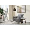Hampton Bay Highler 61 in. Matte Black Floor Lamp