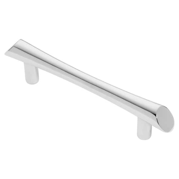 Wisdom Stone Corba 3-3/4 in. (96 mm.) Center-to-Center Polished Chrome Cabinet Bar Pull
