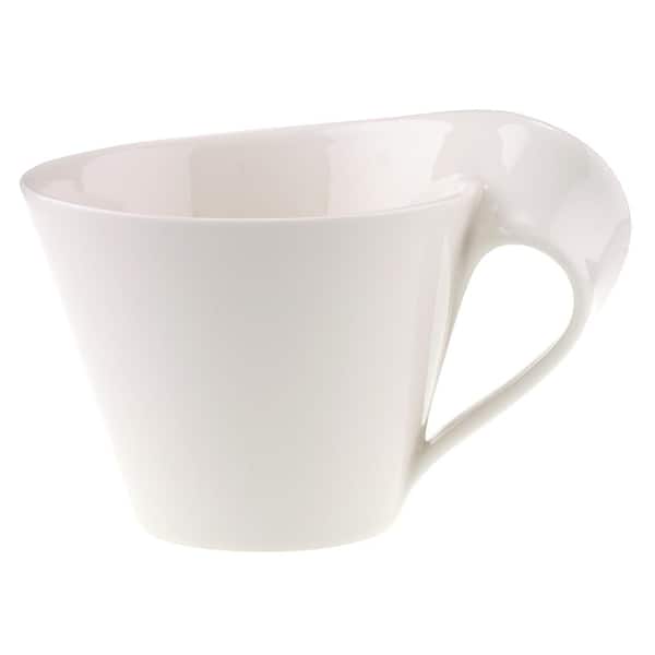 White Porcelain Cafe Au Lait Cup