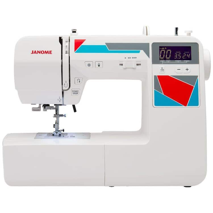 Janome MOD-100Q Quilting and Sewing Machine with Bonus