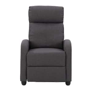 Oren Dark Gray Fabric Reclining Chair