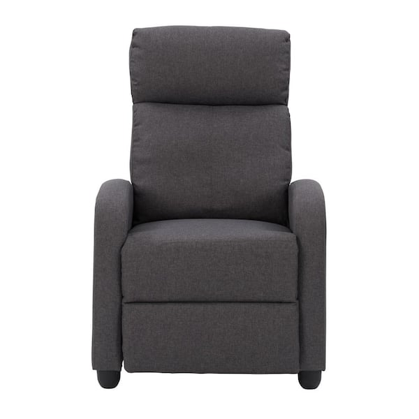 CorLiving Oren Dark Gray Fabric Reclining Chair