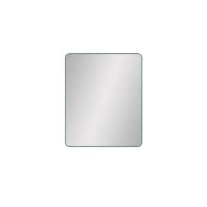 48 in. W x 36 in. H Rectangle Metal Framed Blue Mirror Modern Design Wall Decor Mirror for Living Room