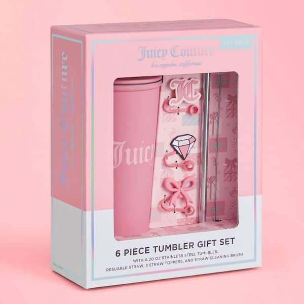 ジューシークチュール　タンブラー　juicy couture Glam Slip Hydration Stainless Steel Tumbler - Juicy Couture