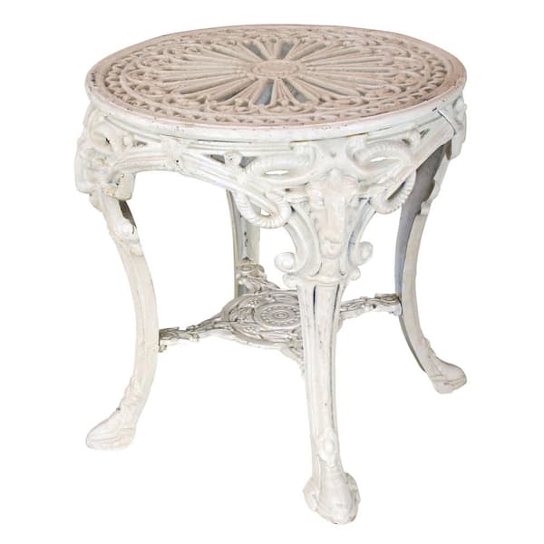 Cast Iron Outdoor Side Table, Victorian Outdoor Furniture