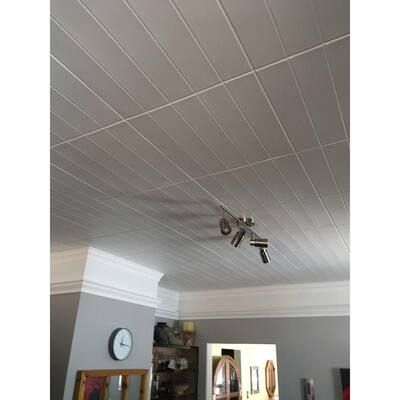 Surface Mount Tiles Ceiling, Faux Tin Ceiling Panels Home Depot
