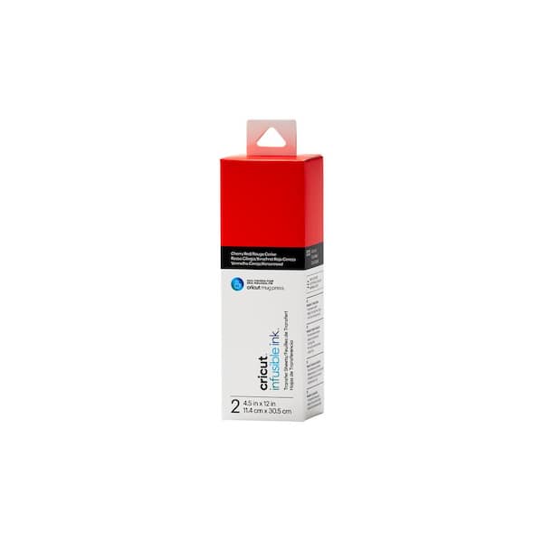 Cricut Infusible Ink Transfer Sheets, Cherry Red (2-Count)