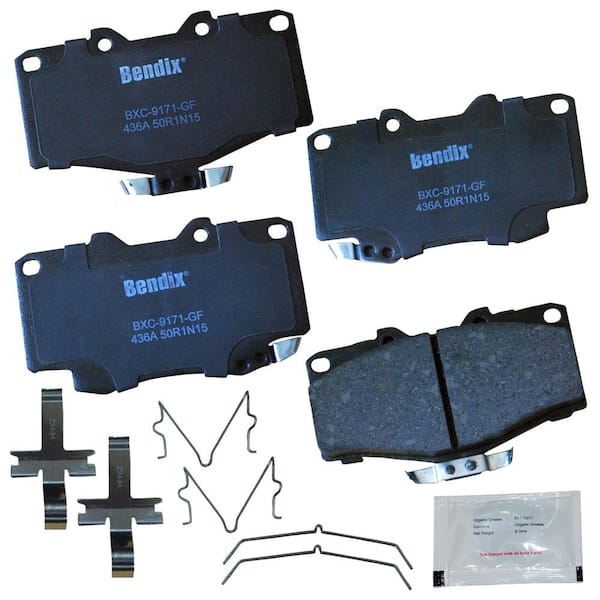 Bendix Premium Copper Free Disc Brake Pad Set 2002-2005 Honda Civic 1.7L