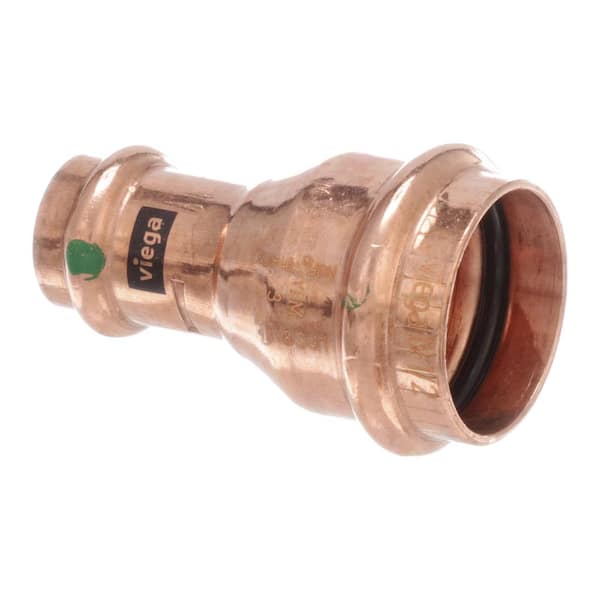 Viega ProPress 1 In. X 1/2 In. Press Copper Reducer (10-Pack) 15603 ...