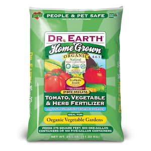 25 lb. Organic Home Grown Tomato, Vegetable, Herb Fertilizer