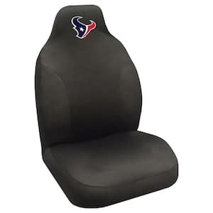 NFL - Houston Texans Black Polyester Embroidered 0.1 in. x 20 in. x 40 in. Seat Cover