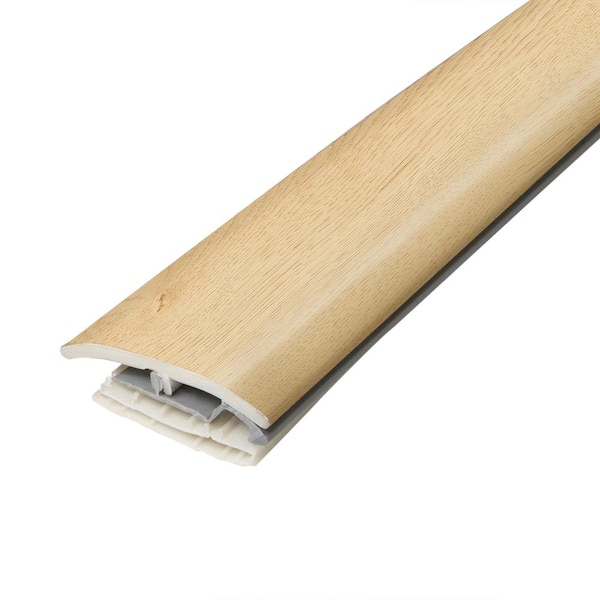 PERFORMANCE ACCESSORIES Golden Hickory 0.31 in. T x 2 in. W x 78.7 in. L Vinyl 4-in-1 Molding