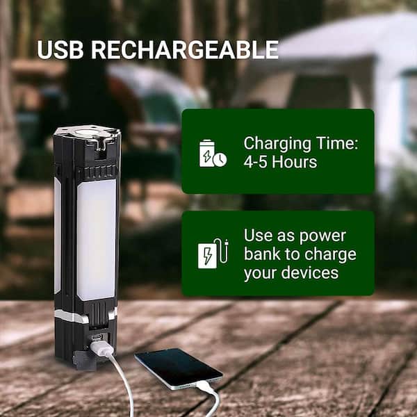 Comforday Camping Lantern, Portable Tent Lamp with Iron Hook