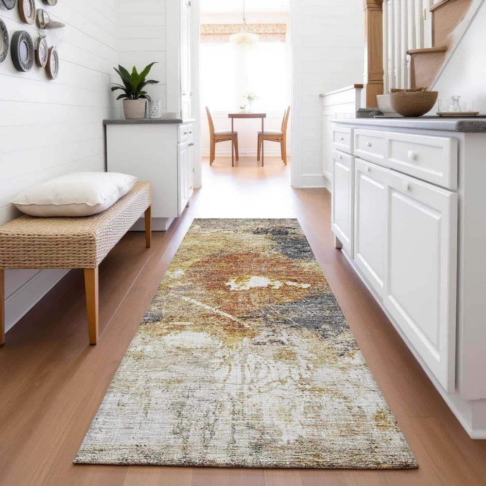 INDEPENDENT ラグ Addison Rugs Mayfield Premium Machine Washable Abstract AMF1199