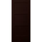 36 in. x 80 in. Birkdale Espresso Stain Smooth Hollow Core Molded Composite Interior Door Slab