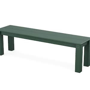 Parsons Green HDPE Plastic Outdoor 60 in. Bench