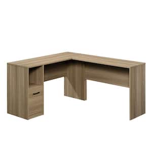 Beginnings 51 in. L-Shaped Summer Oak Engineered Wood 1-Drawer Desk