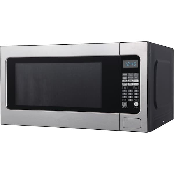 19.6-in Width 2.2 cu. ft. in Stainless Steel 1200-Watt Countertop Microwave
