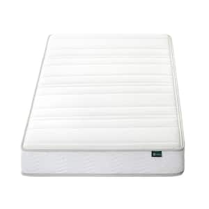 Twin Medium Quilted Top 6 in Foam and Spring Mattress 2-Piece Set for Bunk Beds