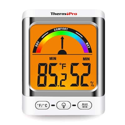 Indoor Outdoor Mini Wet Hygrometer Humidity Thermometer Temperature Meter 