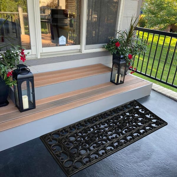 Doormat for Home Entrance Indoor Outdoor, 30 x 17 Inch Door Mat of