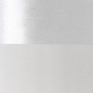 Navaro Winter White Stripe Sheer Grommet Top Curtain, 54 in. W x 108 in. L (Set of 2)