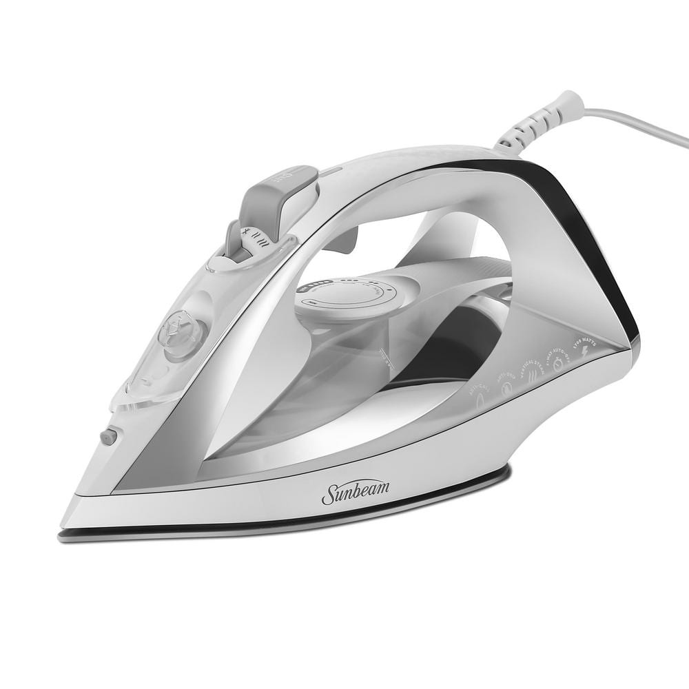 Sunbeam 1700W Turbo Steam Iron with Shot of Steam Feature 11581 - The ...