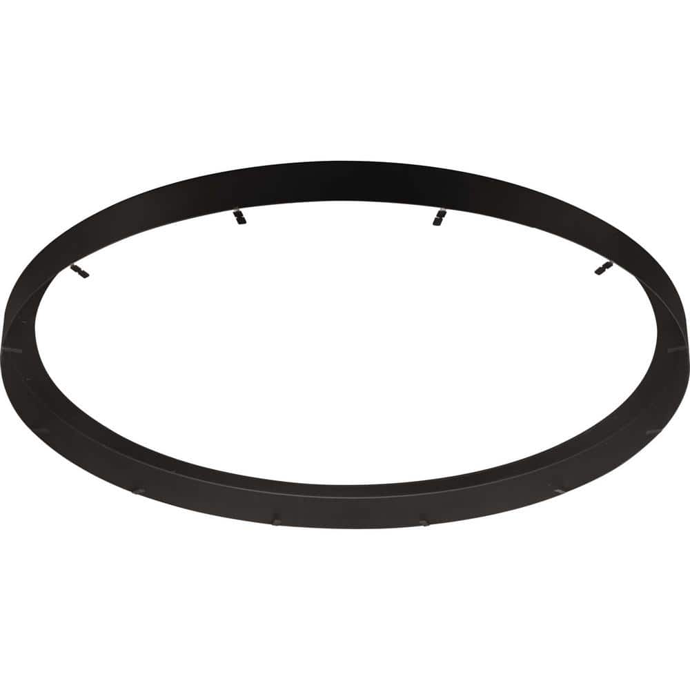 Antique Bronze 18" LED Edgelit Round Trim Ring