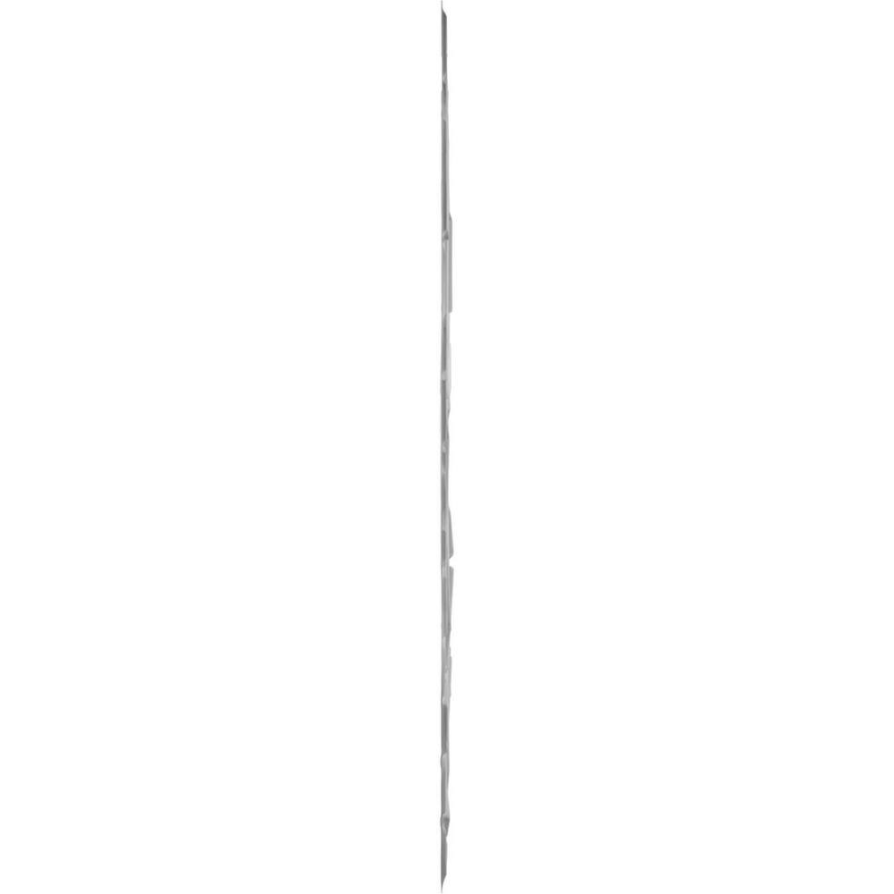 Elwod 19.625" x 19.625" White PVC 3D Wall Panels (10-Pack)