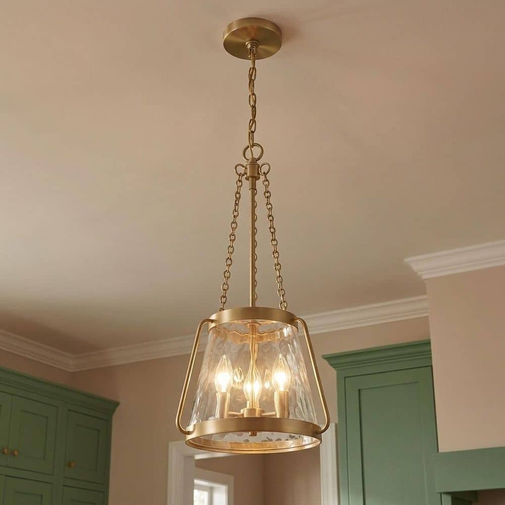 Savoy House Crawford 12 in. W x 25.50 in. H 3-Light Warm Brass