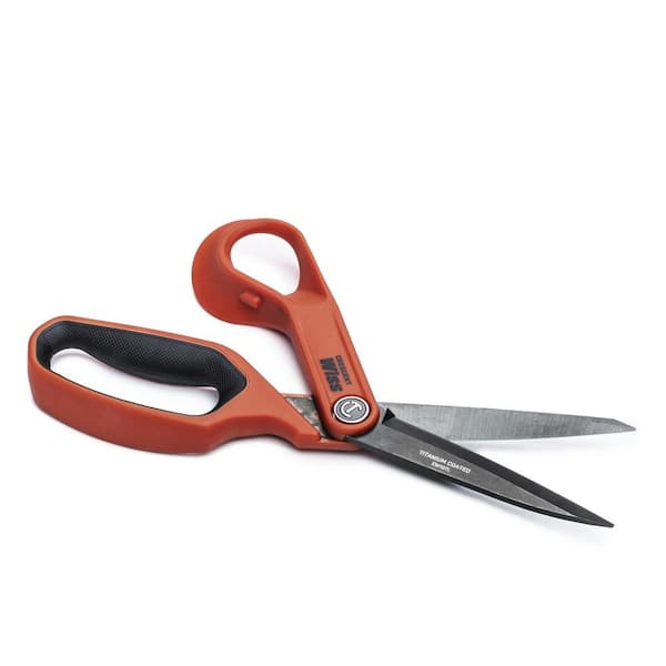 Industrial Hardware 16656 All-Metal Scissors, Offset Handle, 10-3/8  Overall Length, Left-Hand