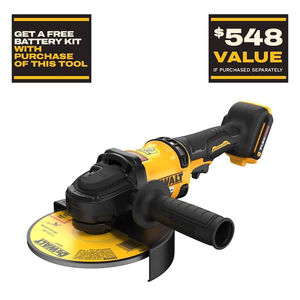 FLEXVOLT 60V Cordless 7 in. Angle Grinder (Tool-Only)