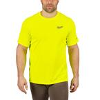 Gen II Men's Work Skin 3X-Large Hi-Vis Light Weight Performance Short-Sleeve T-Shirt