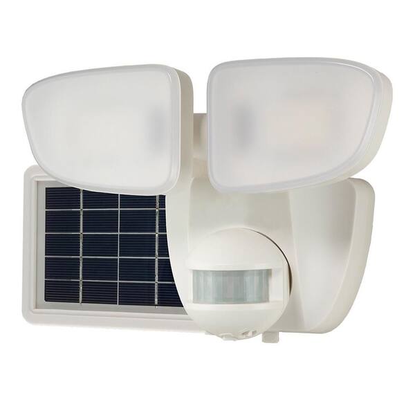 solar flood lights at home depot