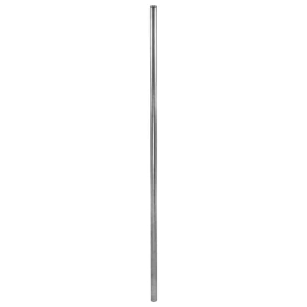 YardGard 96 in. H X 2-3/8 in. W 16 Ga. Metal Chain Link Fence Corner Post YardGard 96 in. H X 2-3/8 in. W 16 Ga. Metal Chain Link Fence Corner Post