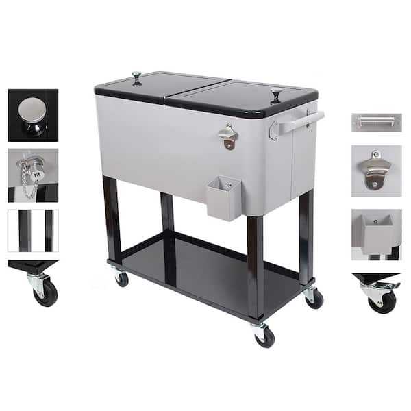 Drink cooler best sale on wheels