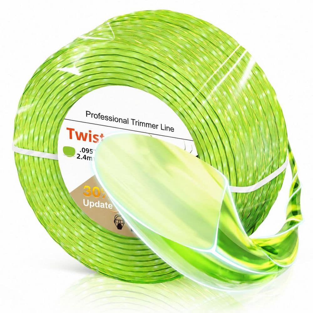 Weed Eater String 095 Twist Nylon Trimmer Line 400-Feet Roll Heavy Duty Universal Grass Shears Yellow price history on PriceWatchPro