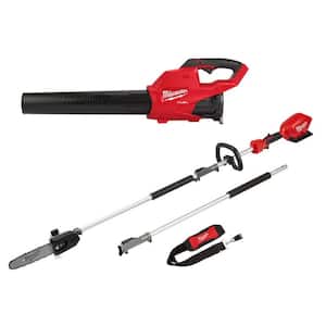 M18 FUEL 120 MPH 450 CFM 18V Lithium-Ion Brushless Cordless Handheld Blower & Pole Saw w/Attachment Capability (2-Tool)
