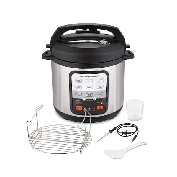 Hamilton Beach Stainless Steel Electric Pressure Cooker with