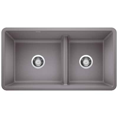 Kinro Composites W25173 Acrylic White 25X17 Double Sink 3 5-1/2 Hole Kinro Composites W25173 Acrylic White 25X17 Double Sink 3 5-1/2 Hole