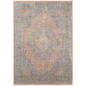 Starry Nights Blush Multi 10 ft. x 13 ft. Traditional Area Rug
