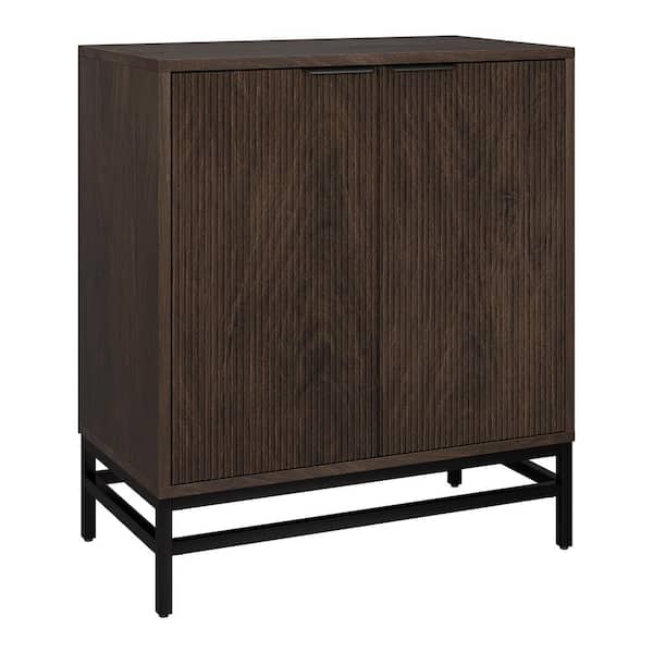 Meyer&Cross Montello 28 in. Alder Brown Rectangular Accent Cabinet