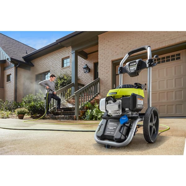 RYOBI 3000 PSI 2.3 GPM Honda Gas Pressure Washer RY803001 - The