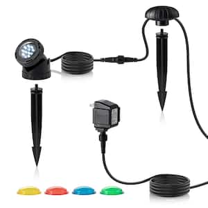 Single Multicolor Outdoor LED Light for Water Features and Garden
