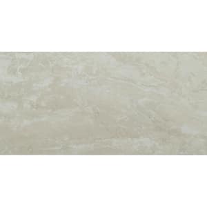 Onyx Ivory. 12 in. x 24 in. Matte Porcelain Floor and Wall Tile (16 sq. ft./Case)