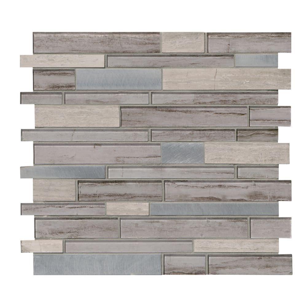 Take Home Tile Sample - Ocotillo Blend 4 in. x 4 in. Mixed Glass Mosaic Tile price history on PriceWatchPro